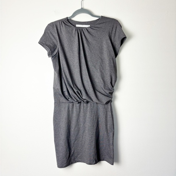 SUSANA MONACO • Women’s Grey Mini Dress Blouson Top Size Small - Picture 1 of 5